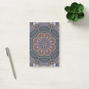 Mandala Creation, alle Punkte für eine 6 Post-it Klebezettel