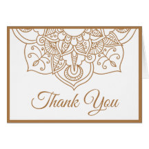 Mandala Danke Brown Boho Indian Modern Wedding