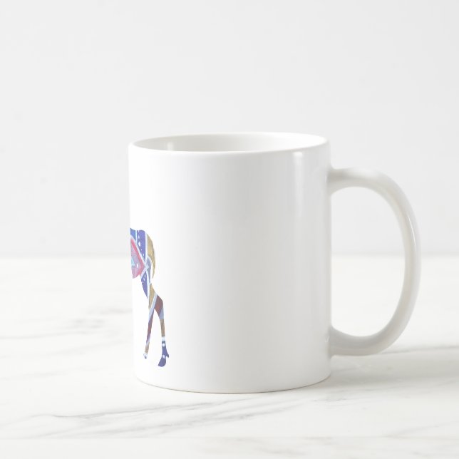 Mandala Deer 325 ml Classic Tasse (Rechts)