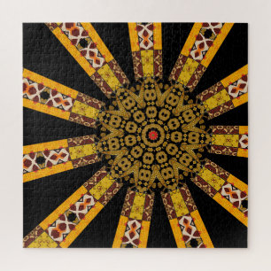 Mandala Dekorativ Puzzle