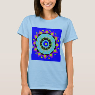 Mandala: Dekorativ T-Shirt