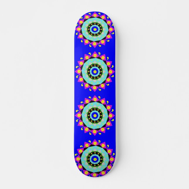 Mandala: Dekorative Skateboard (Vorne)