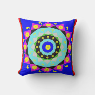 Mandala: Dekoratives Kissen