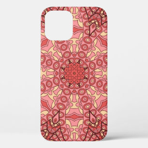 Mandala der abstrakten Blume - nahtloses ethnische Case-Mate iPhone Hülle