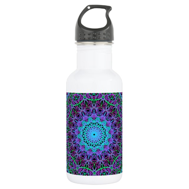Mandala der Bedeutung Trinkflasche (Vorderseite)