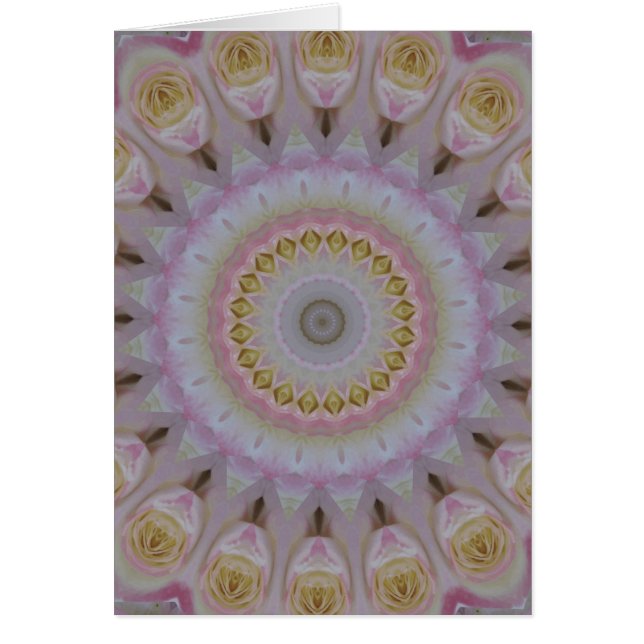 Mandala der gelben Rosen (Vorne)