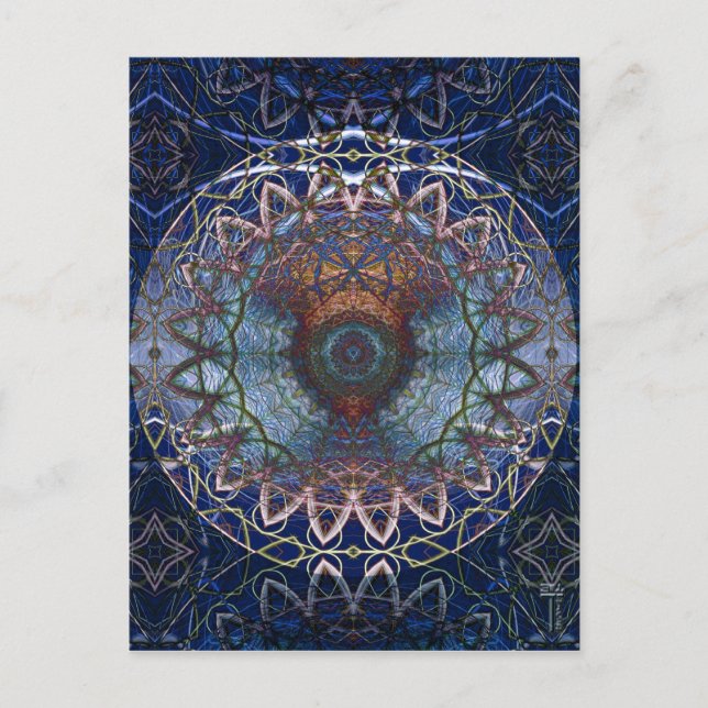 Mandala der Noedic Web Postcards Postkarte (Vorderseite)