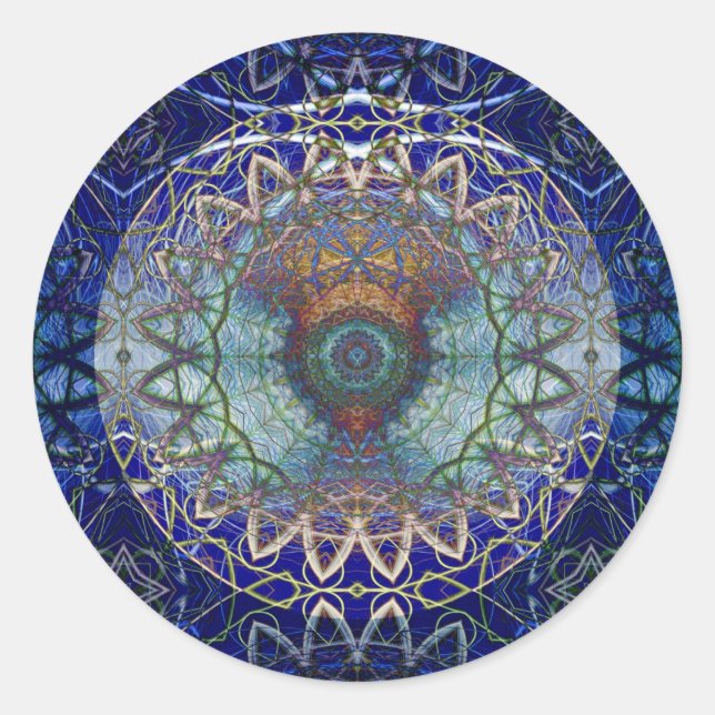 Mandala der Noedic Web Stickers (Vorderseite)