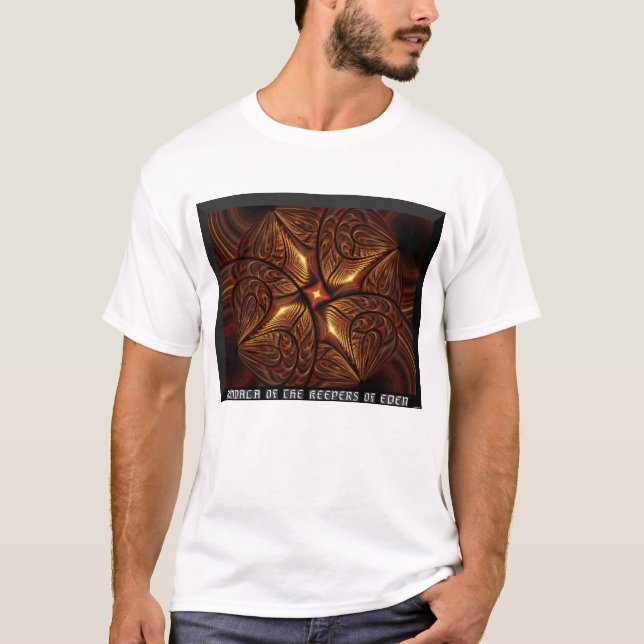 Mandala der Wächter von Eden T-Shirt (Vorderseite)