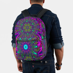 Mandala-Design Bedruckter Rucksack