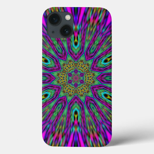 Mandala-Design Case-Mate iPhone Hülle (Rückseite)