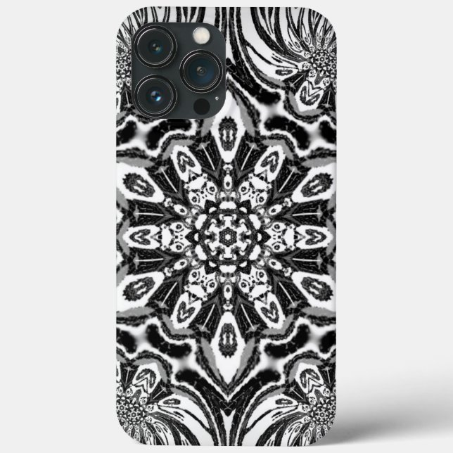 Mandala-Design Case-Mate iPhone Hülle (Rückseite)