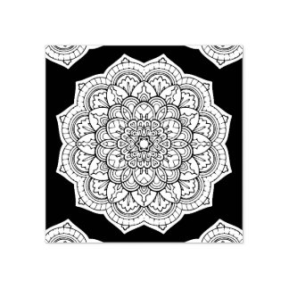 Mandala Design Gummistempel