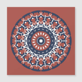 Mandala Design Magnetkarte Magneteinladung
