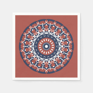 Mandala Design Papierserviette