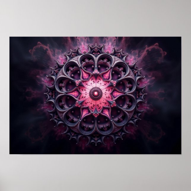 Mandala Design Poster (Vorne)