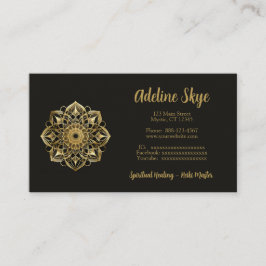 Mandala Design Visitenkarte