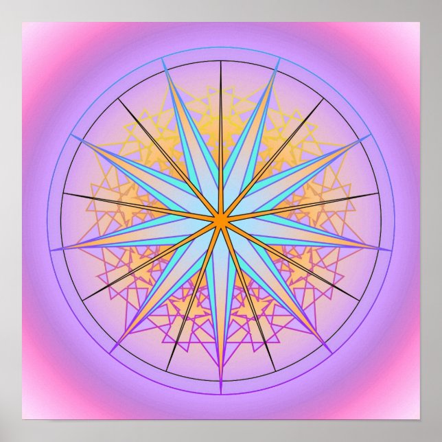 Mandala Dream #1 Poster (Vorne)