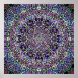 Mandala Dream Catcher Poster
