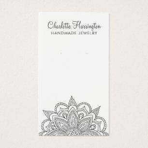 Mandala Earring Juwelier Display Card