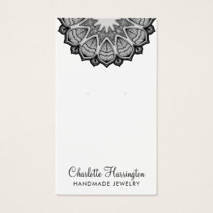 Mandala Earring Juwelier Display Card