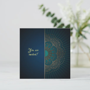 Mandala - Einladung, Einladung