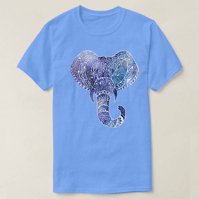 Mandala Elephant 1 T-Shirt (Design vorne)