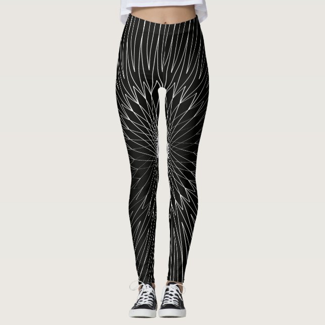 Mandala, Fahrradräder 1 Leggings (Vorderseite)