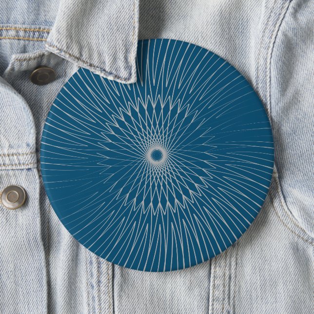 Mandala, Fahrradrähte 11 Button (Beispiel)