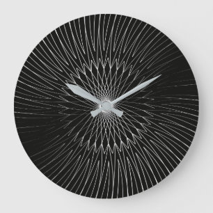 Mandala, Fahrradrähte 1 Große Wanduhr