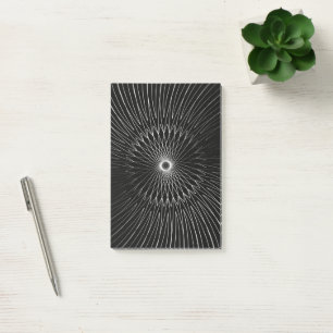 Mandala, Fahrradrähte 1 Post-it Klebezettel