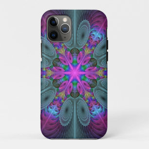 Mandala Farbige Schlagkräftige Fraktal Kunst Kalei Case-Mate iPhone Hülle