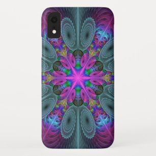 Mandala Farbige Schlagkräftige Fraktal Kunst Kalei Case-Mate iPhone Hülle