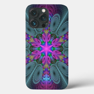 Mandala Farbige Schlagkräftige Fraktal Kunst Kalei Case-Mate iPhone Hülle