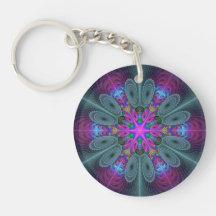 Mandala Farbige Schlagkräftige Fraktal Kunst Kalei