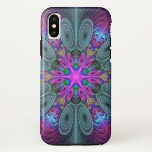 Mandala Farbige Spirituelle Fractal Kunst Mit Rosa Case-Mate iPhone Hülle