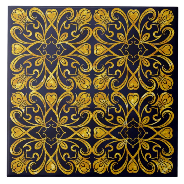 Mandala Fliese (Vorderseite)