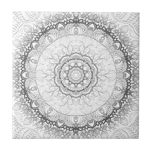 Mandala Fliese (Vorderseite)