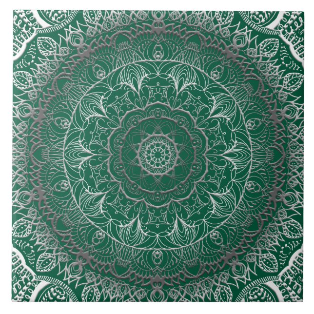 Mandala Fliese (Vorderseite)