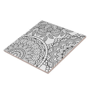 Mandala Fliese