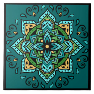 Mandala Fliese