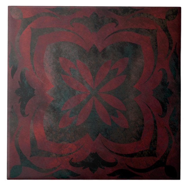 Mandala Fliese (Vorderseite)