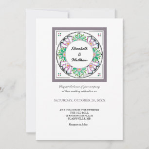 Mandala Floribunda Einladung