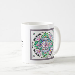 Mandala Floribunda Tasse