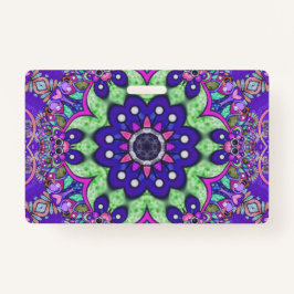 Mandala flower Ausweis