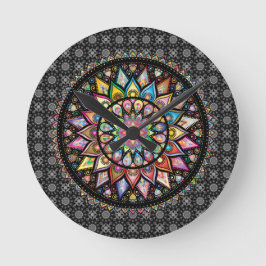 Mandala . Frieden, Liebe, Uhr
