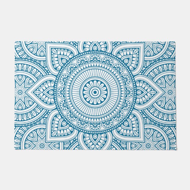 Mandala Fußmatte (Vorderseite)