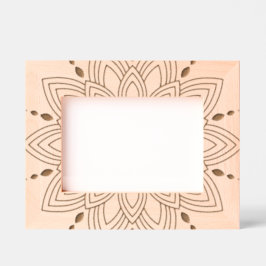 Mandala Geätzte Rahmen