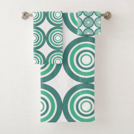 Mandala Geometric Pattern Badhandtuch Set