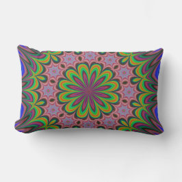 Mandala Geometric Rosette Retro Hippie Lendenkissen